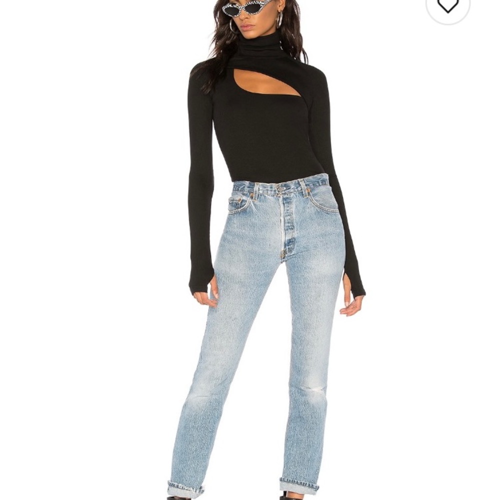 Alix NYC , Carder black bodysuit XS